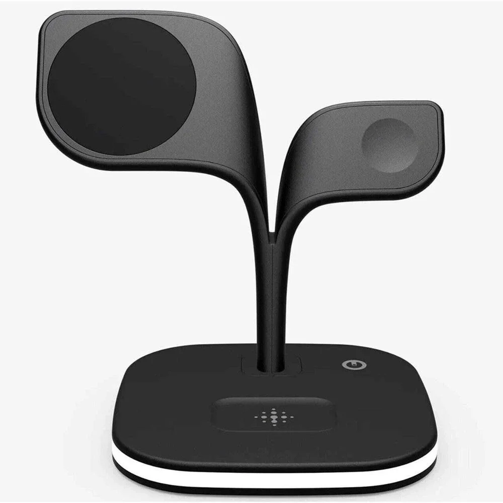 Magnetic Wireless Charging Station Dock, Mag-Safe 5IN1 LED Light
